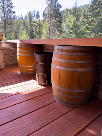 Wood Barrel